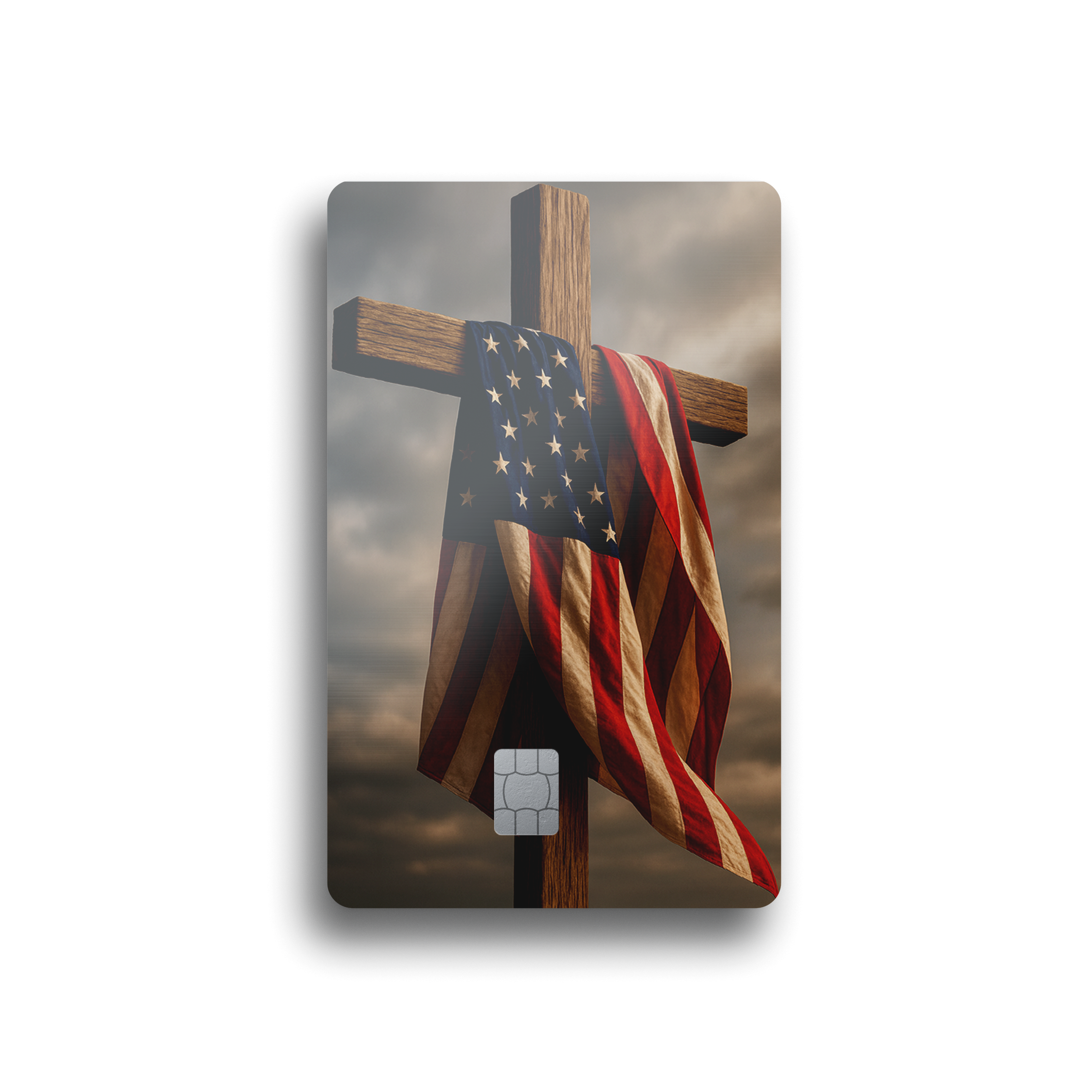 Faith & Freedom Cross Card Skin